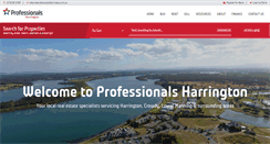 Desktop Screenshot of professionalsharrington.com.au